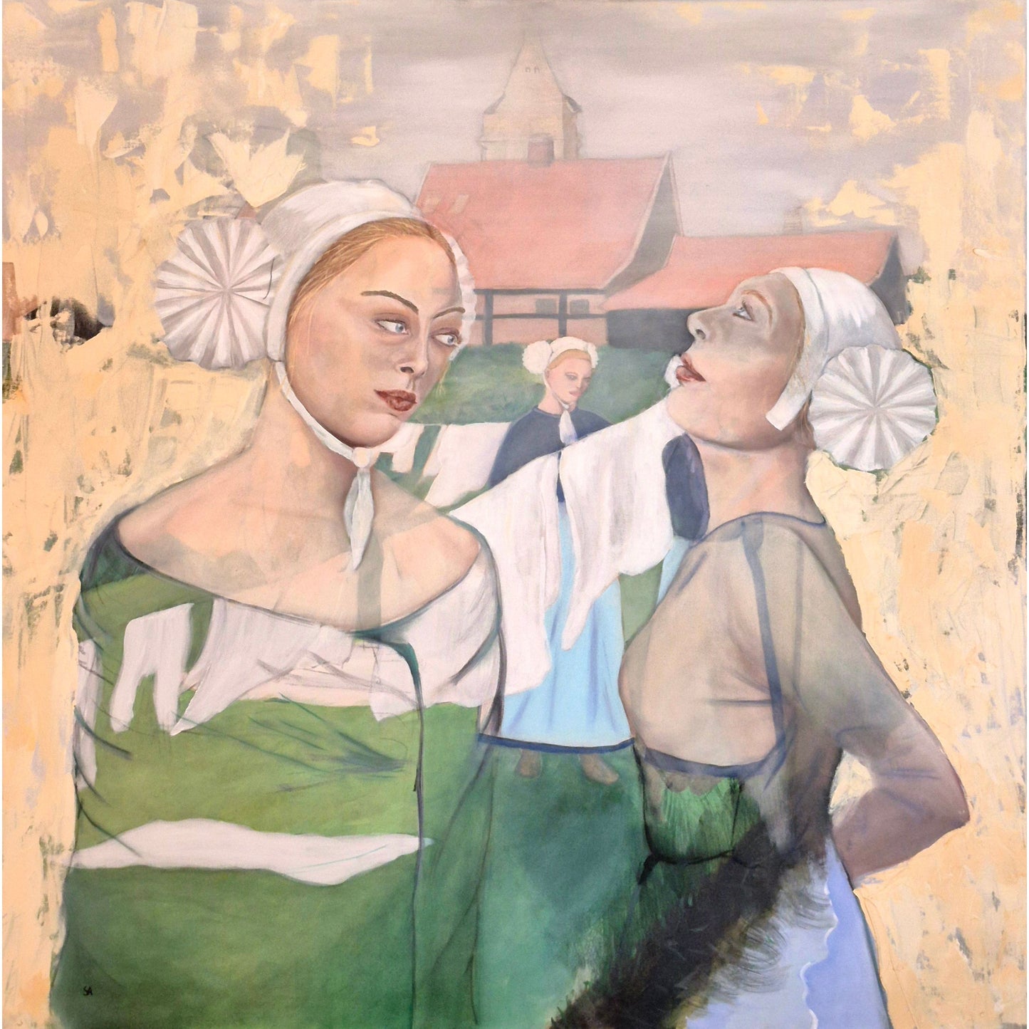 Figuratieve kunst, nederlandse folklore, twente, geschiedenis, cultuur, Losser, kunstwerk