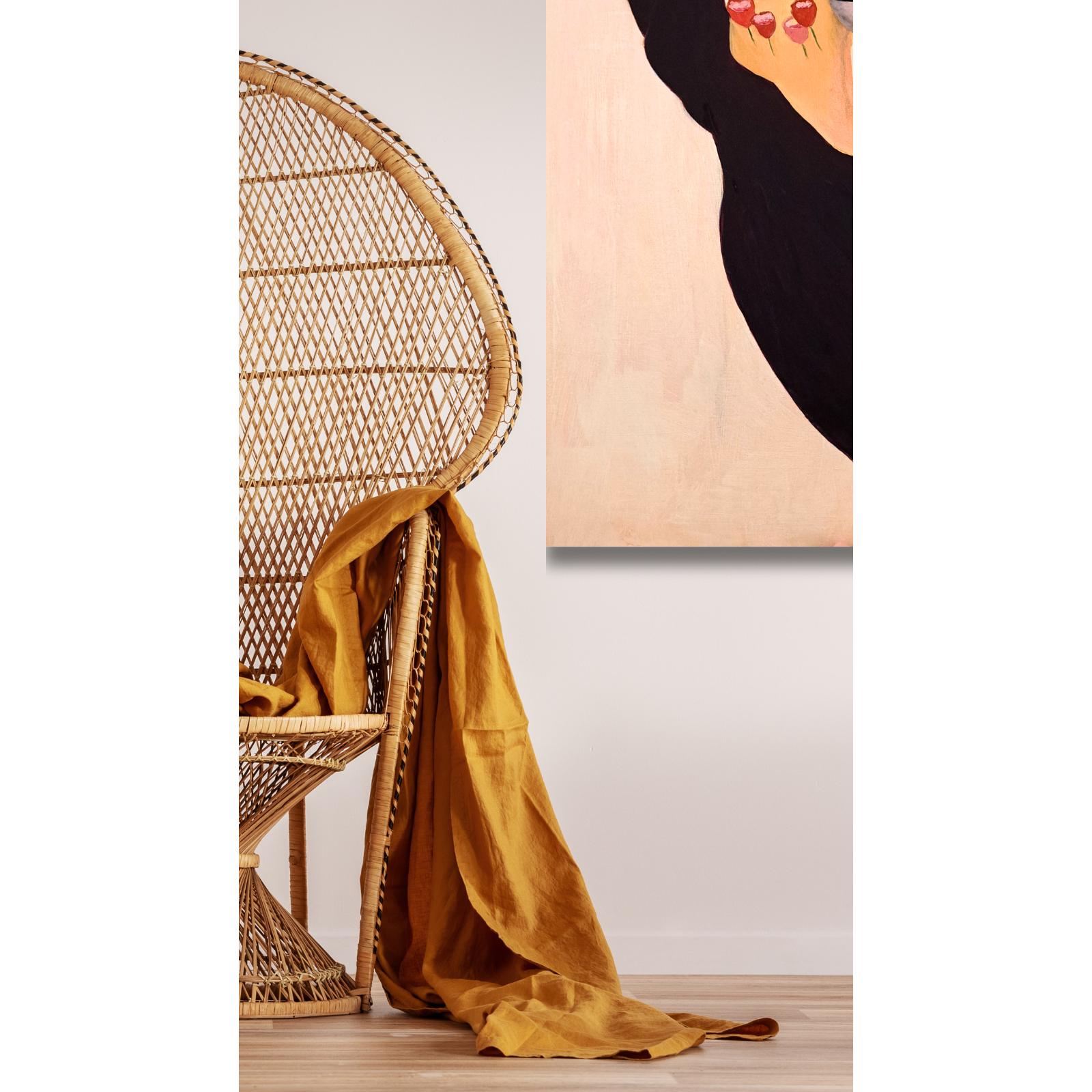 Artwork 31 Carry me lightly - Sewan Art #modern figurative painting #kunst schilderij kopen #contemporary wall art living room  #original art for sale  #kunst kopen   # Artwork 31 Carry me lightly