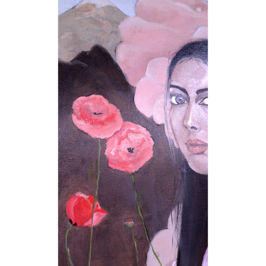 Artwork Ararat - Sewan Art #modern figurative painting #kunst schilderij kopen #contemporary wall art living room  #original art for sale  #kunst kopen   # Artwork Ararat