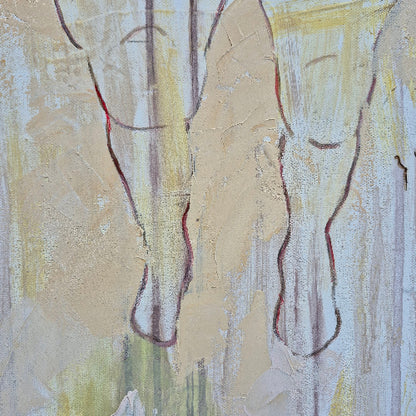 Between holding on and letting go