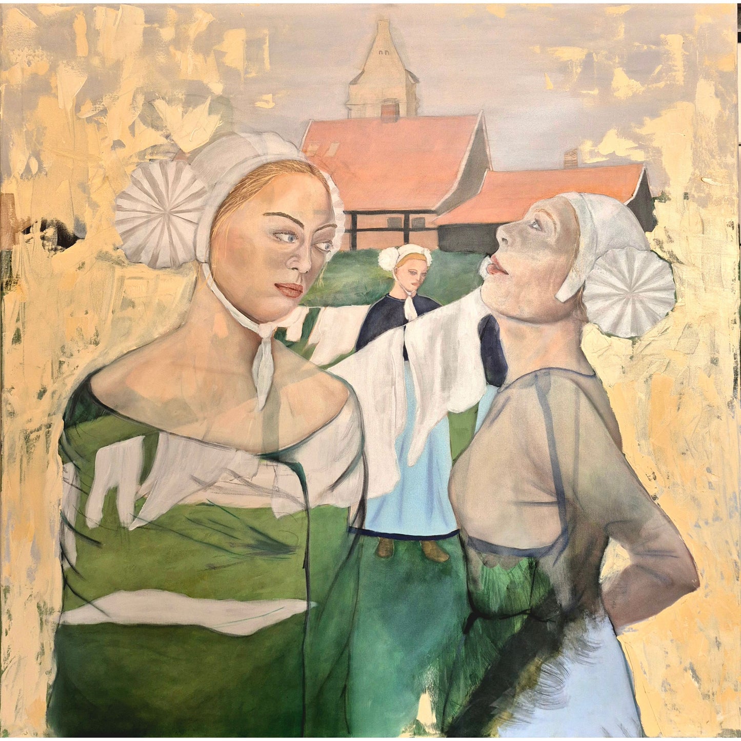 Kunstwerk De Bleekwachtersvrouw - Vaste Grond