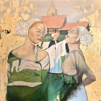 Kunstwerk De Bleekwachtersvrouw - Vaste Grond