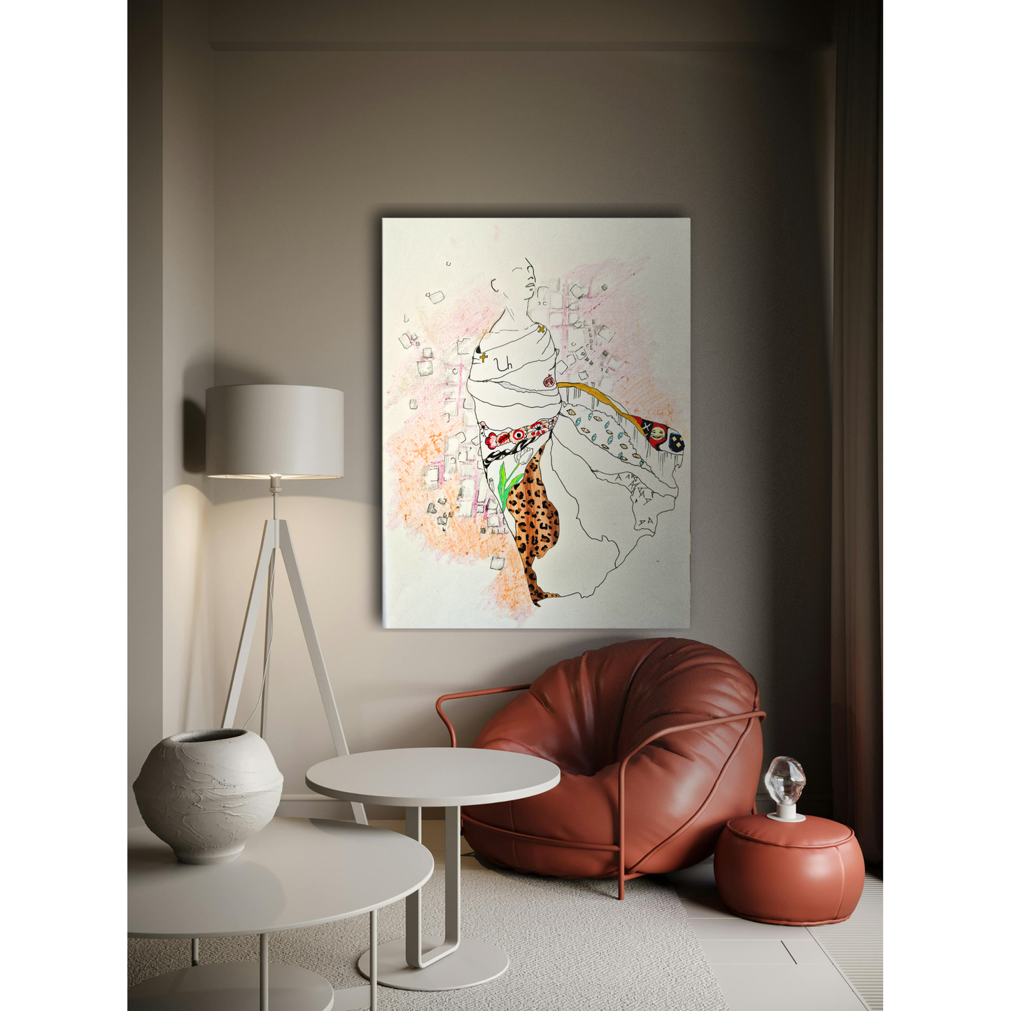 Kunstwerk 38 The girl from Mush - Msho Axchik