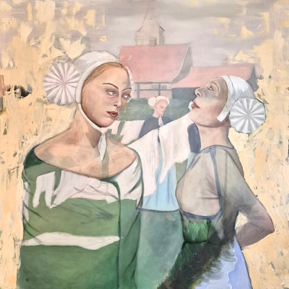 Kunstwerk De Bleekwachtersvrouw - Vaste Grond