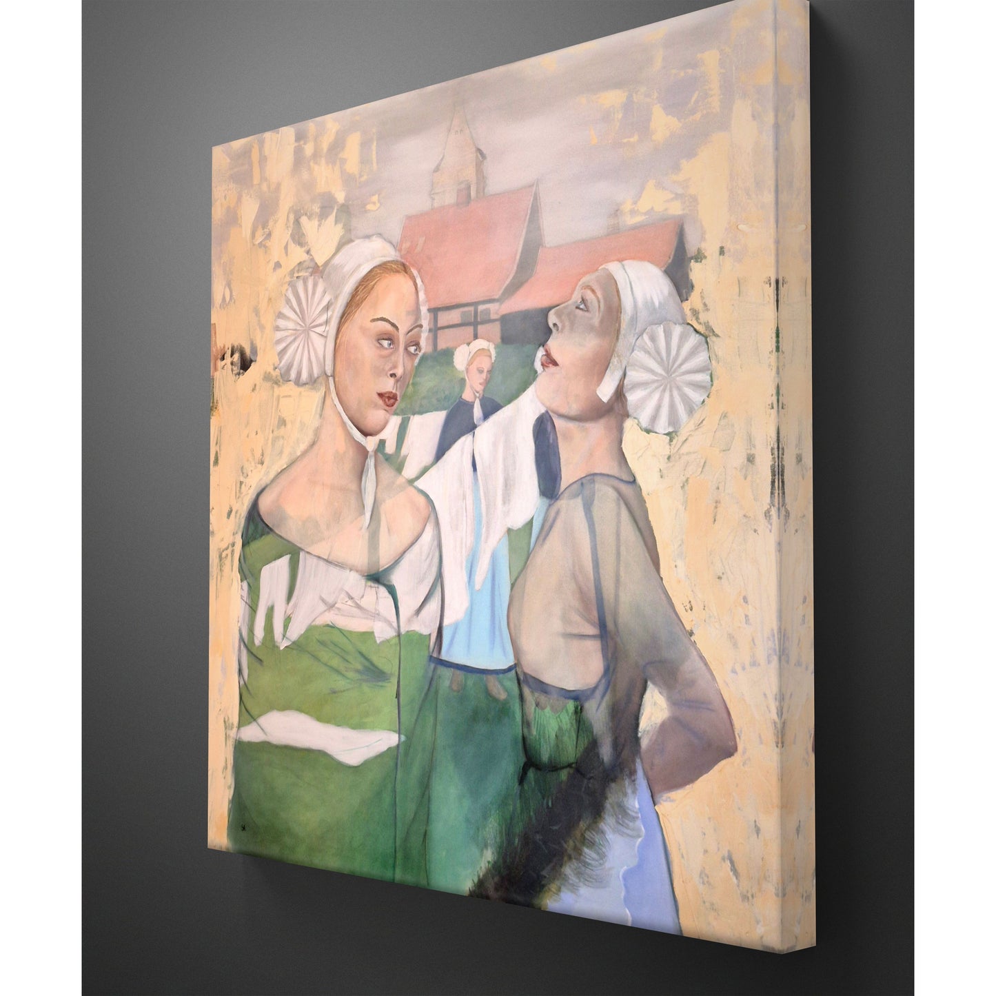 Kunstwerk De Bleekwachtersvrouw - Vaste Grond